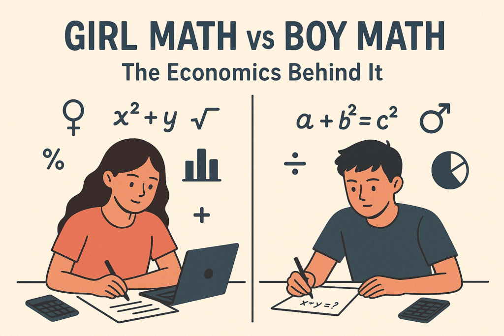 girl math vs boy math the economics behind it